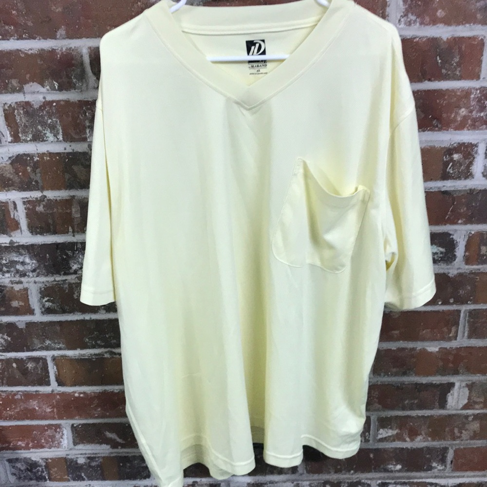 Big & Tall Men’s Athletic Pocket V Neck